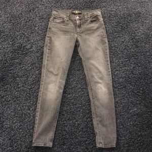 Lucky brand Brooke skinny jeans size 2/26 grey